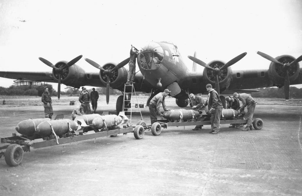 B-17E #41-9148 'Boomerang' - Vorbereitung für den Einsatz