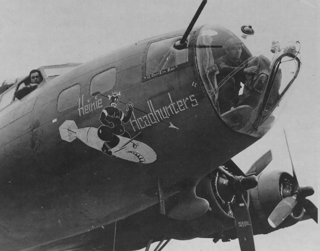 B-17 #41-24351 Noseart
