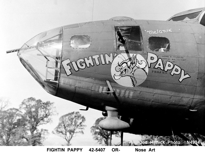 B-17 #42-5407 / Fightin’ Pappy