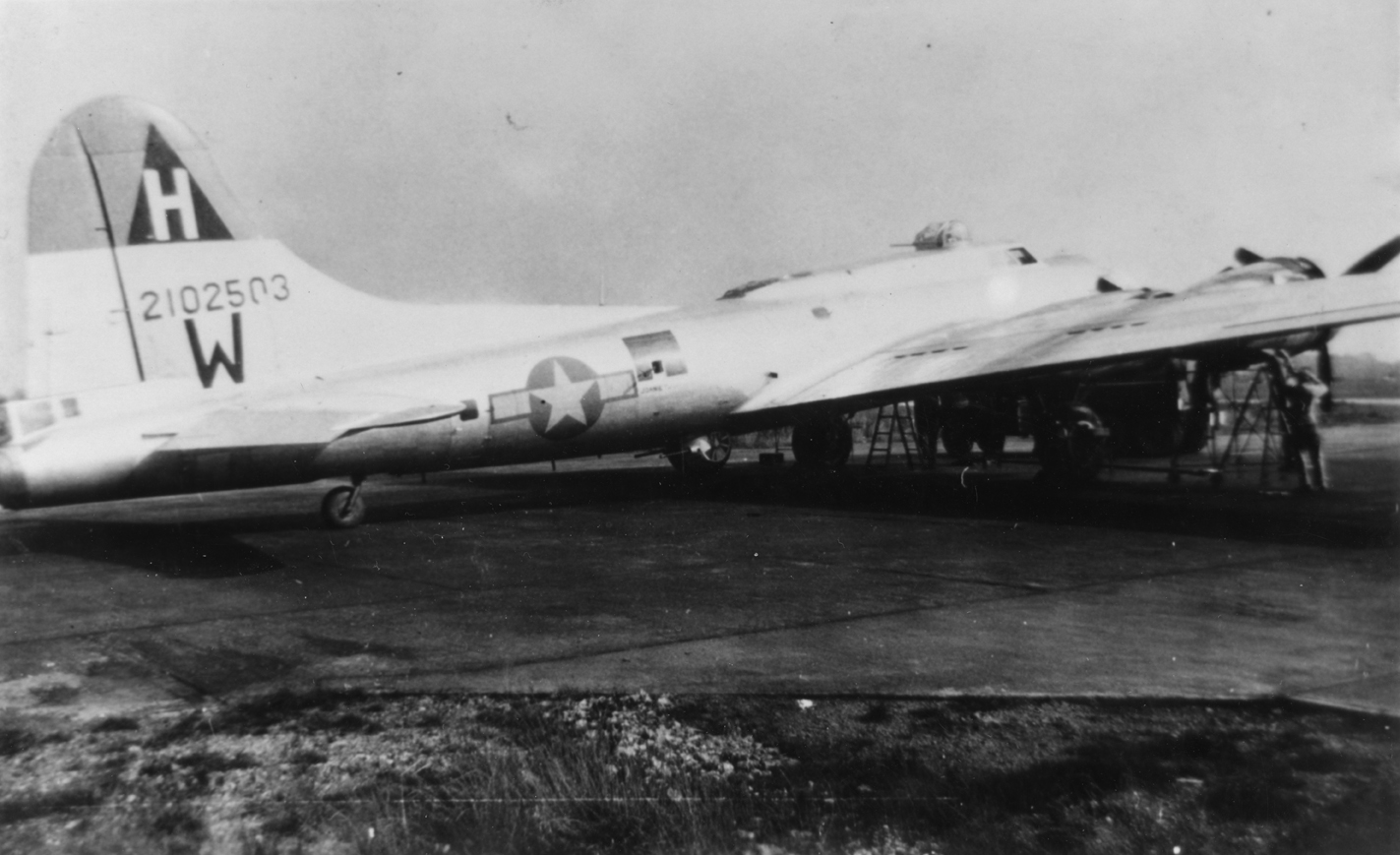 42-102503 / Belle Of The Blue | B-17 Bomber Flying Fortress – The Queen ...