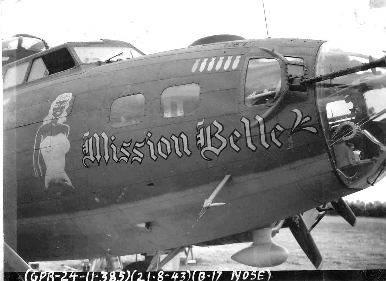 B-17 #42-30197 / Mission Belle