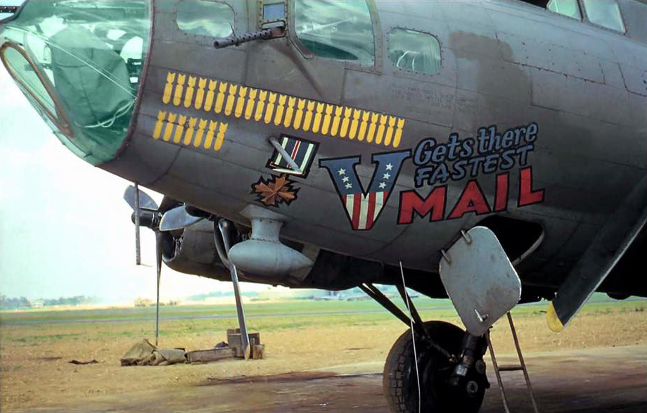 B-17 #42-30451 / V Mail Gets There Fastest