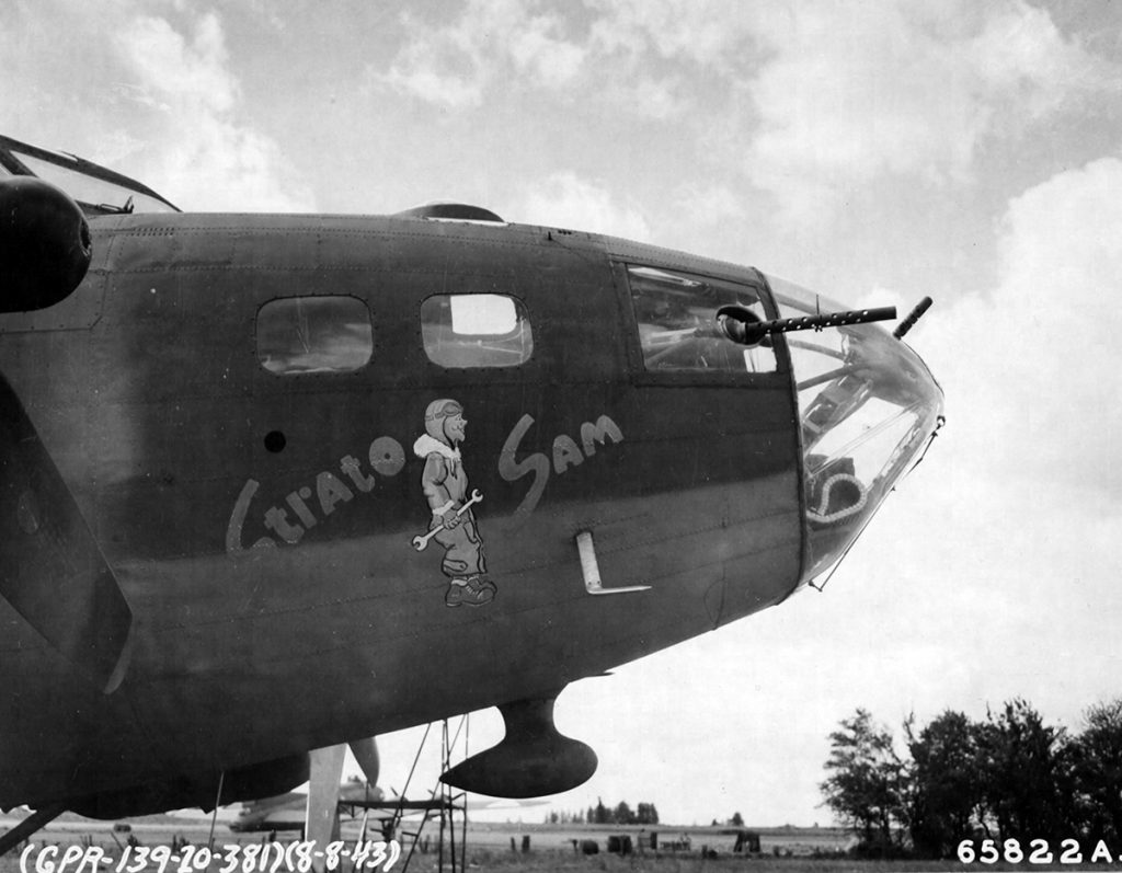 42-3092 / Strato Sam (Toughest Crew That Ever Flew) | B-17 Bomber ...