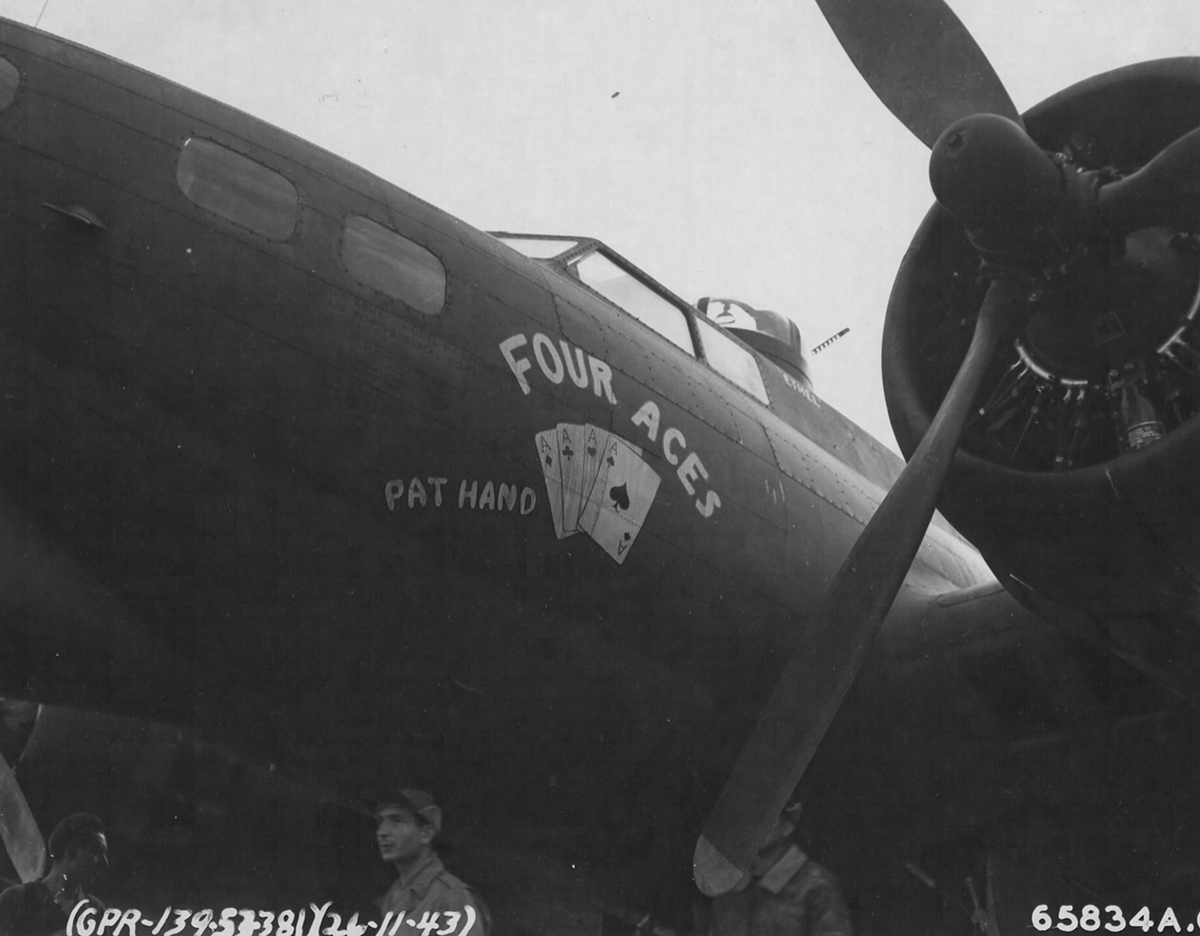 B-17 #42-31111 / Four Aces, Pat Hand