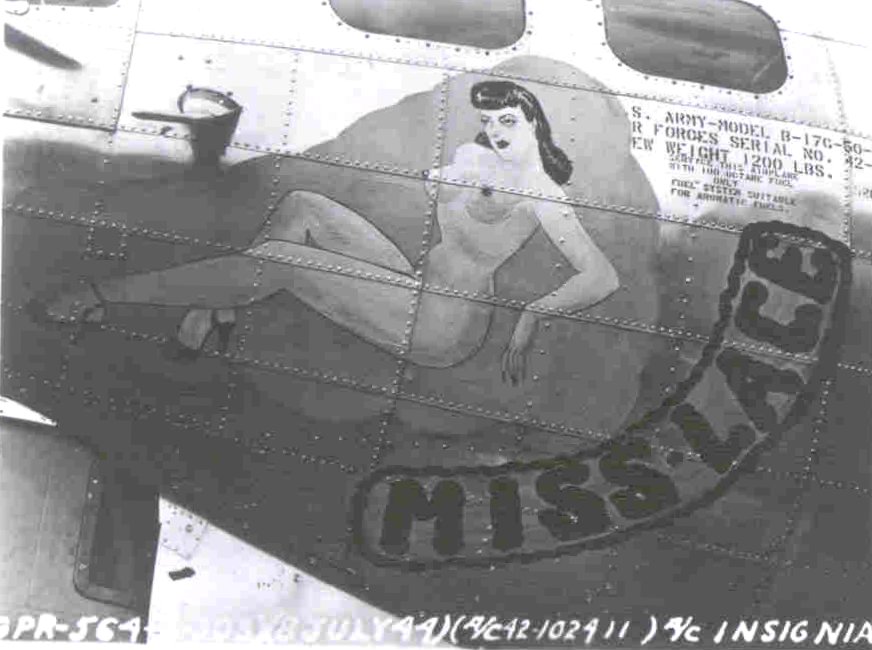 B-17 #42-102411 / Miss Lace