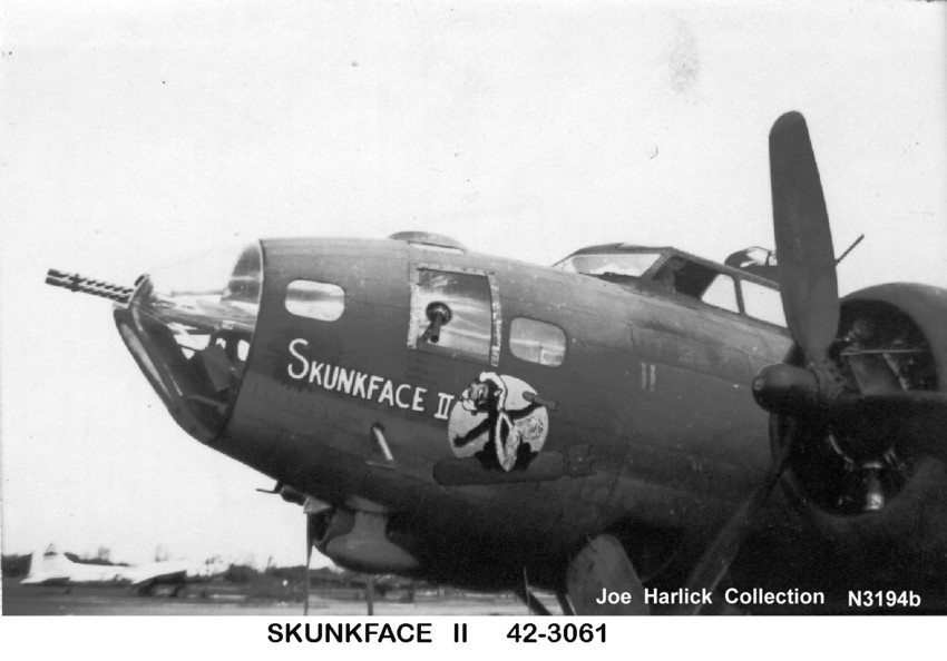 B-17 #42-3061 / Dixie Lee aka Belle of Baltimore II aka Skunkface II
