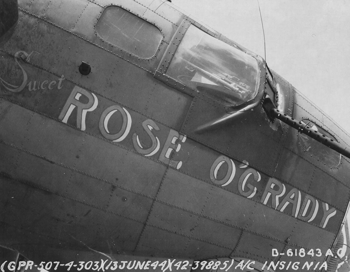 B-17 #42-39885 / Sweet Rose O’Grady