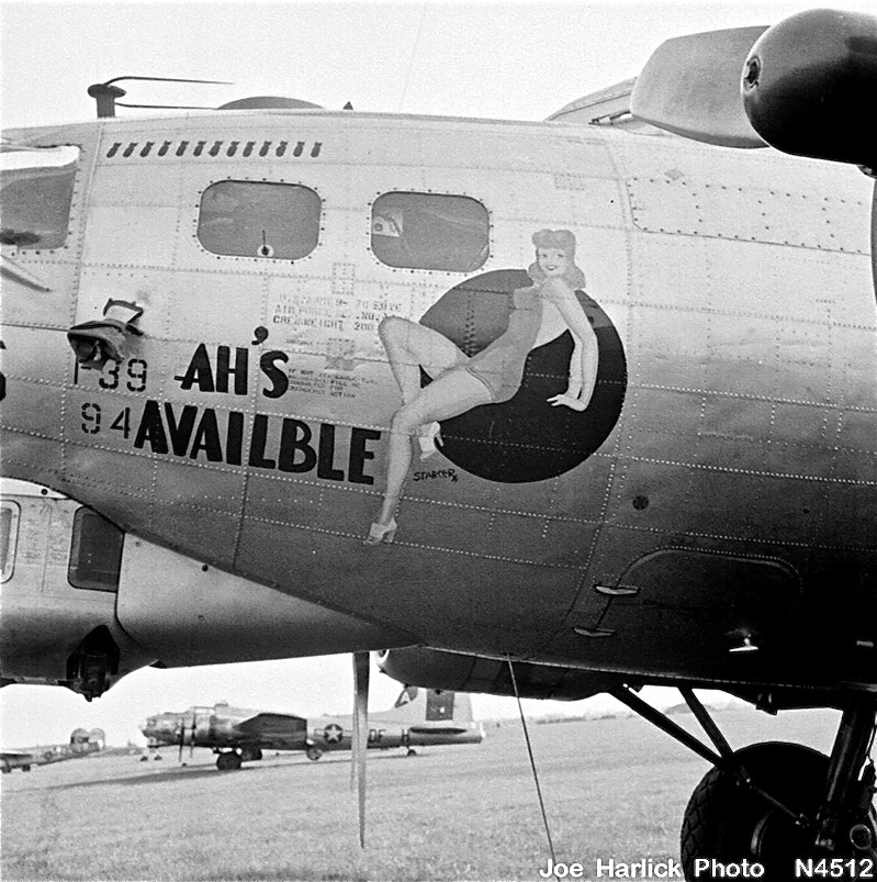 B-17 #44-8145 / Tailor Made aka Ah’s Availble