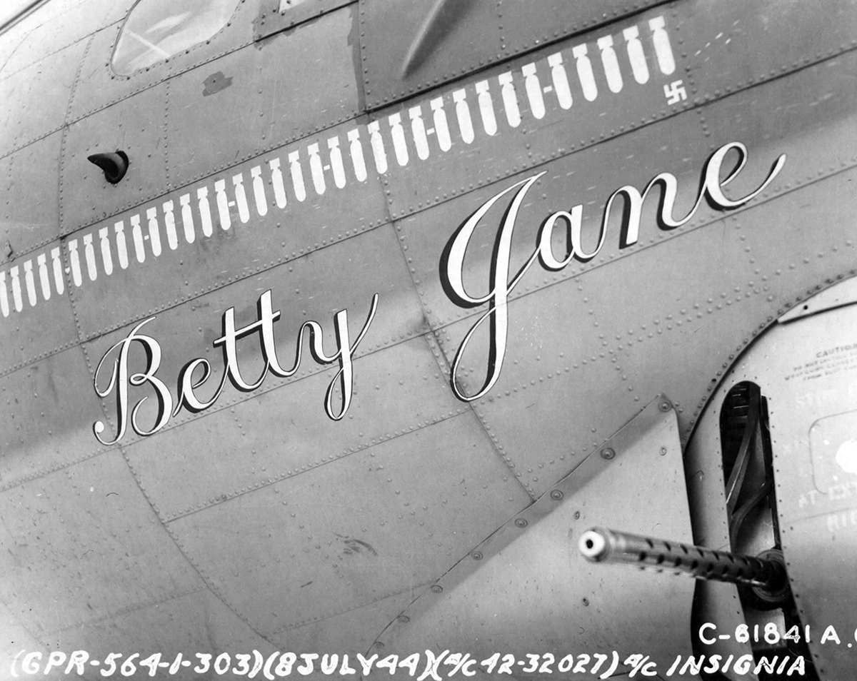 B-17 #42-32027 / Betty Jane