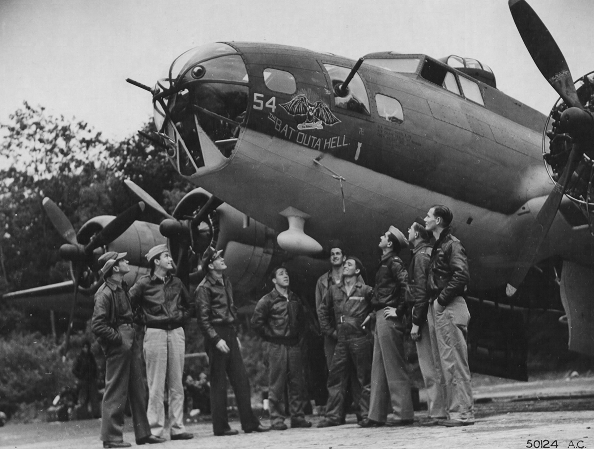 B-17 #41-9154 / The Bat out of Hell