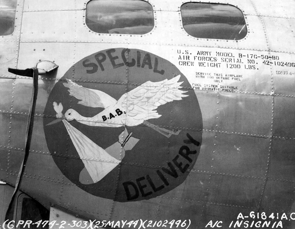 B-17 #42-102496 / Special Delivery