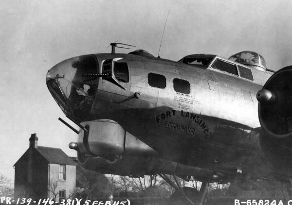 43-38983 / Fort Lansing Emancipator | B-17 Bomber Flying Fortress – The ...