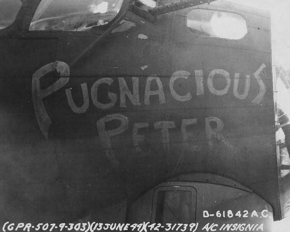 B-17 #42-31739 / Pugnacious Peter