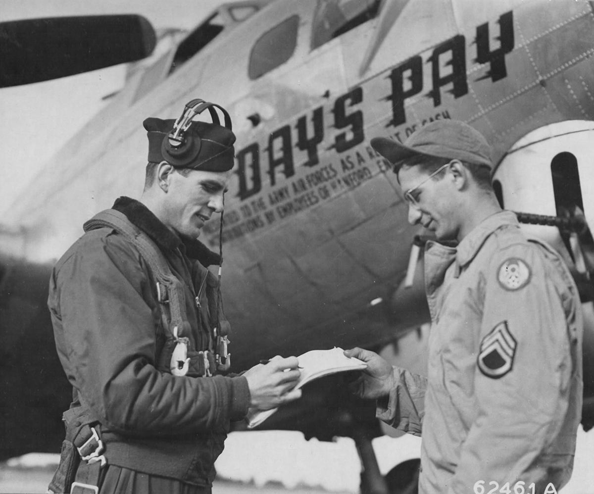 B-17 #43-38223 / Day’s Pay