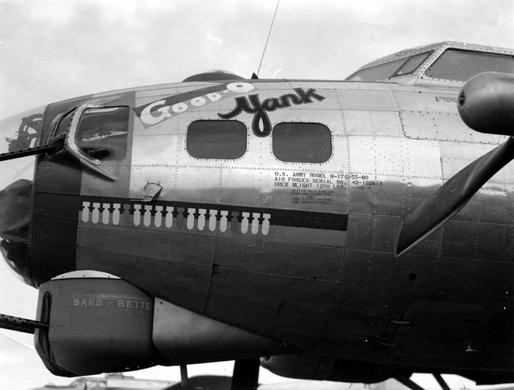 42-102673 / Good Old Yank aka Preferred Risk | B-17 Bomber Flying ...