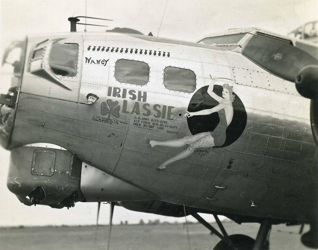 44-8475 / Irish Lassie | B-17 Bomber Flying Fortress – The Queen Of The ...