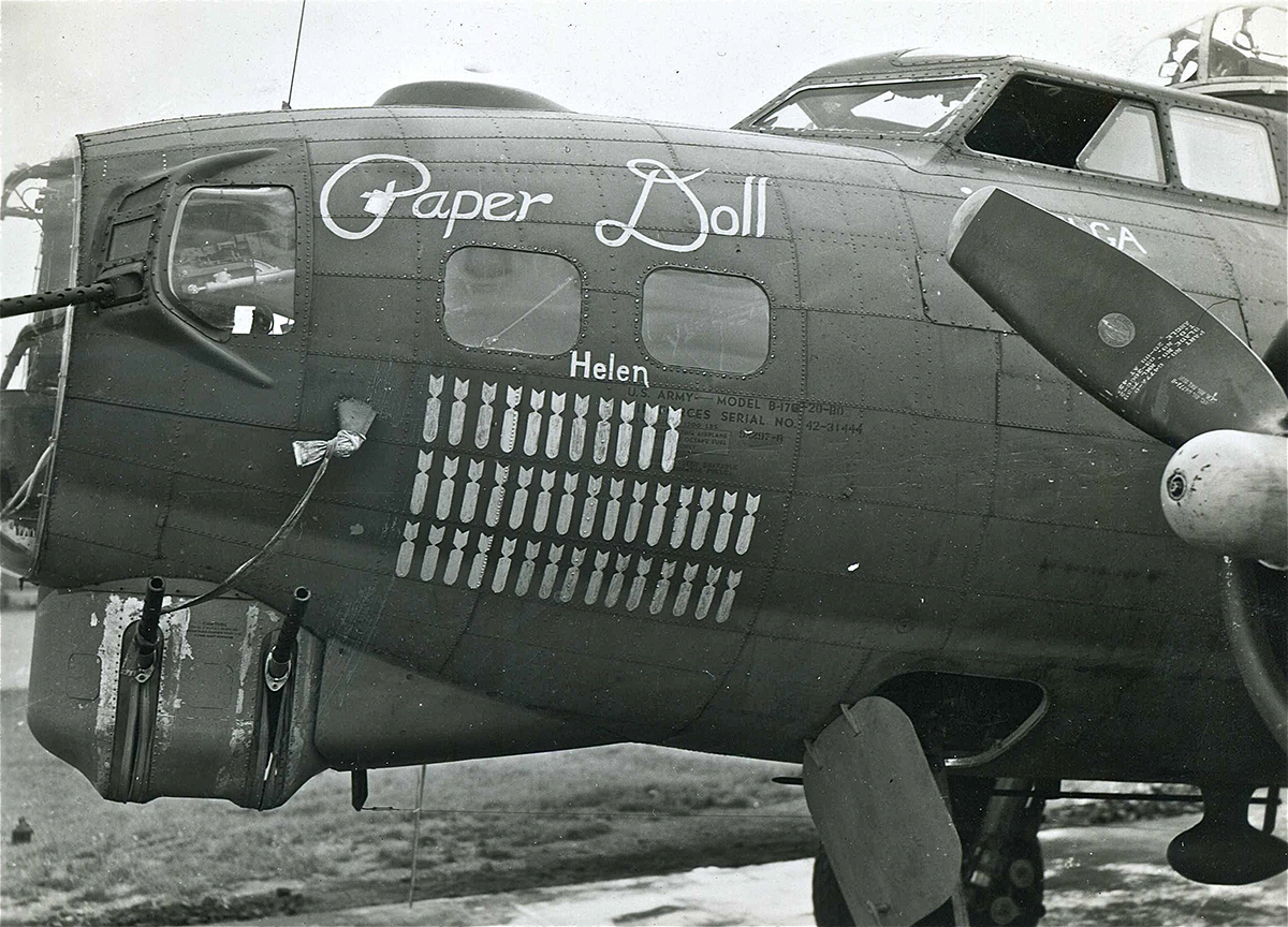 B-17 #42-31444 / Paper Doll