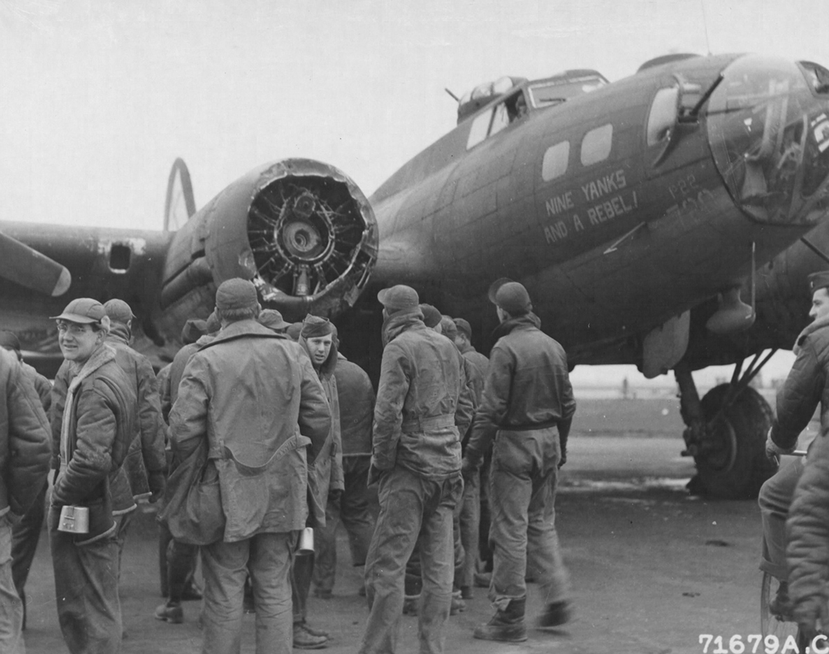 B-17 #42-30720 / Nine Yanks and a Rebel