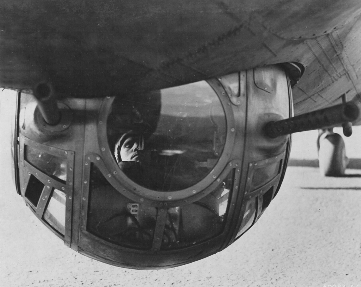 B 17 Ball Turret Gunner