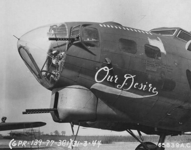 42-31357 / Our Desire | B-17 Bomber Flying Fortress – The Queen Of The ...