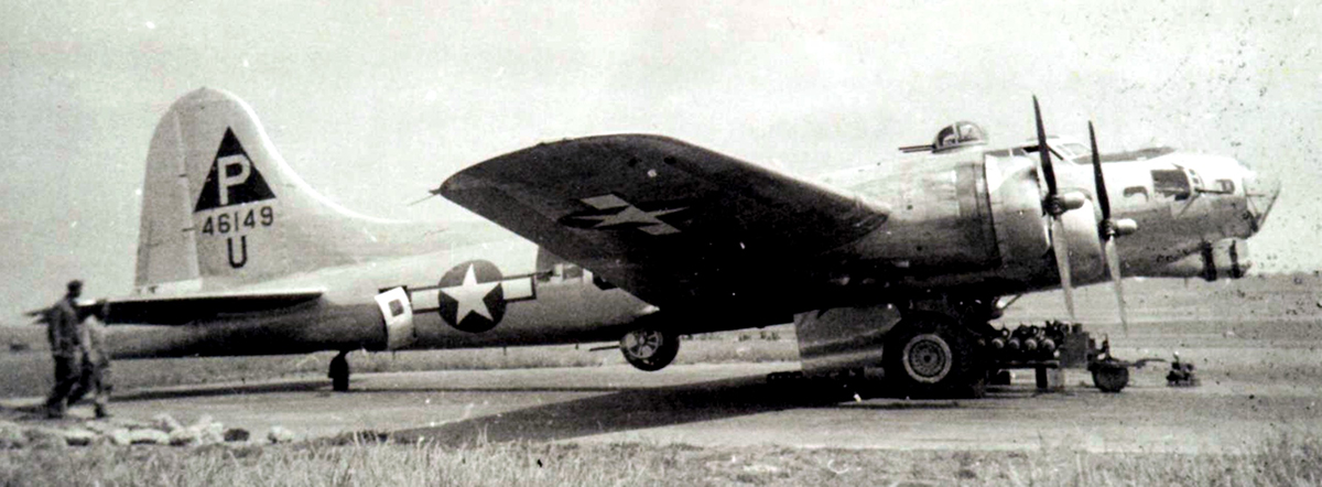 B-17 #44-6149 / Hot After It