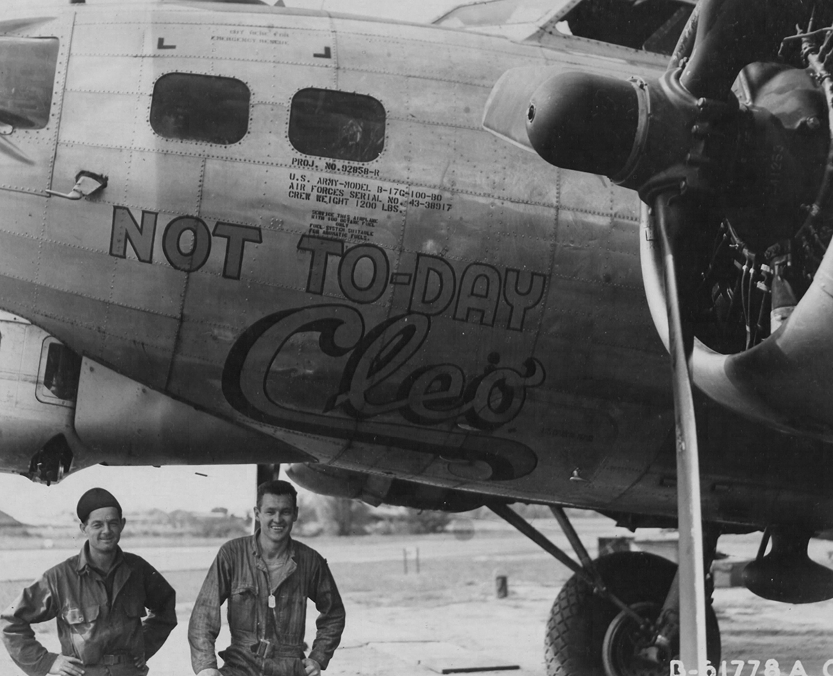 B-17 #43-38917 / Not Today Cleo