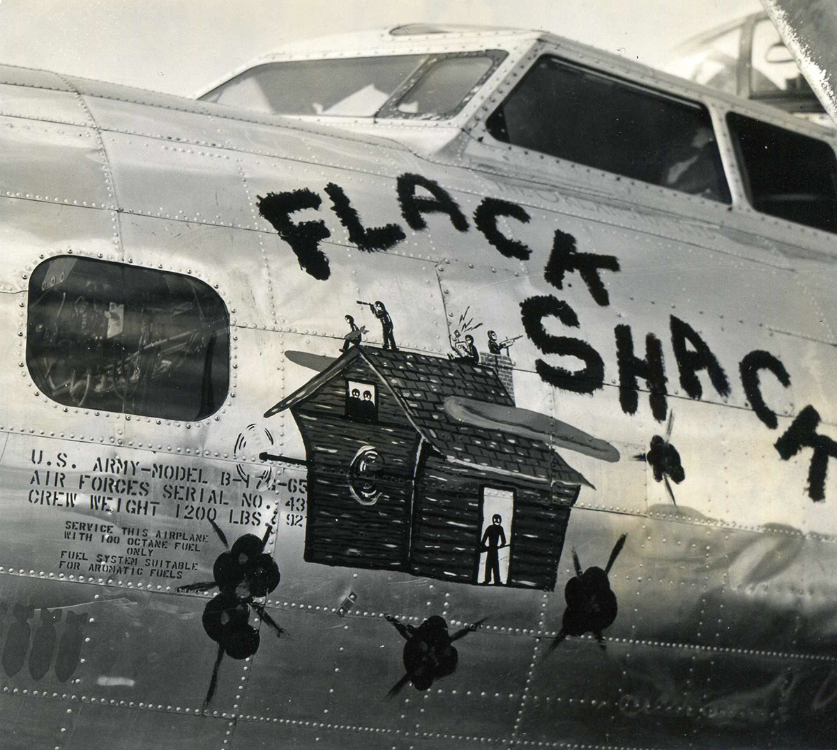 B-17 #43-37619 / Flack Shack