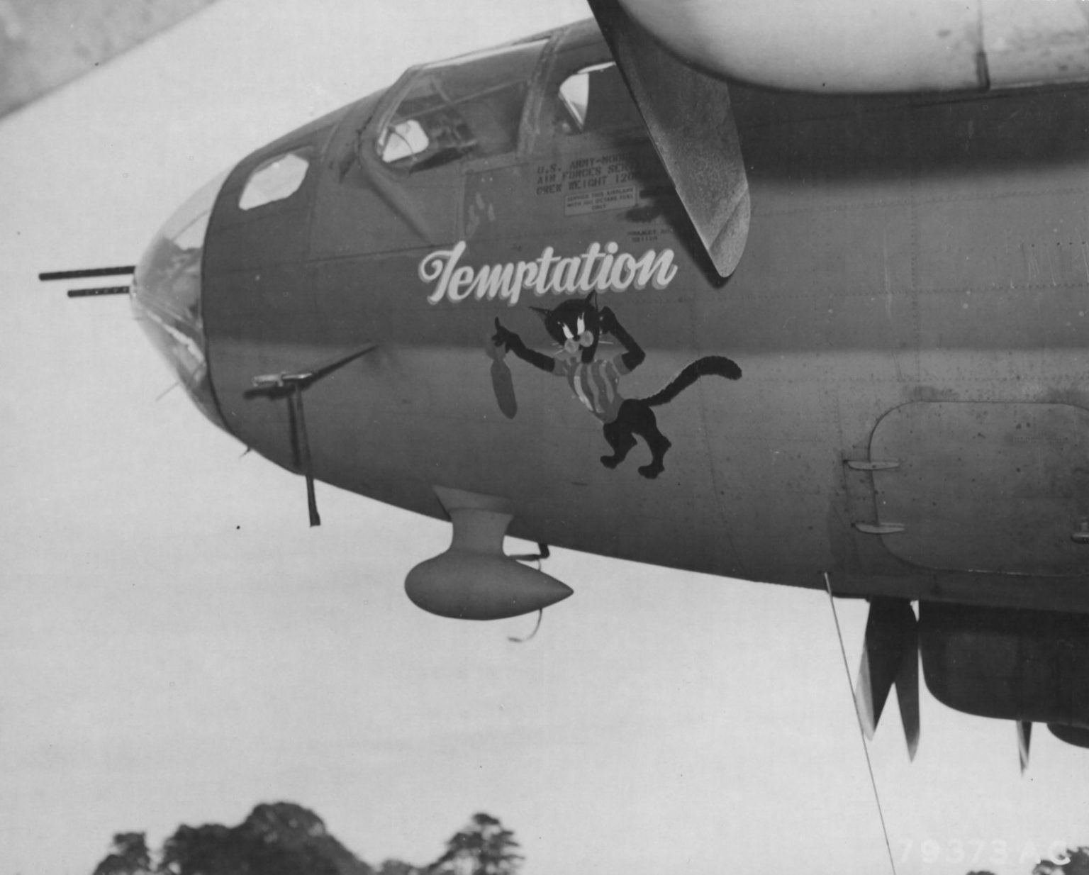 42-30188 / Temptation | B-17 Bomber Flying Fortress – The Queen Of The ...