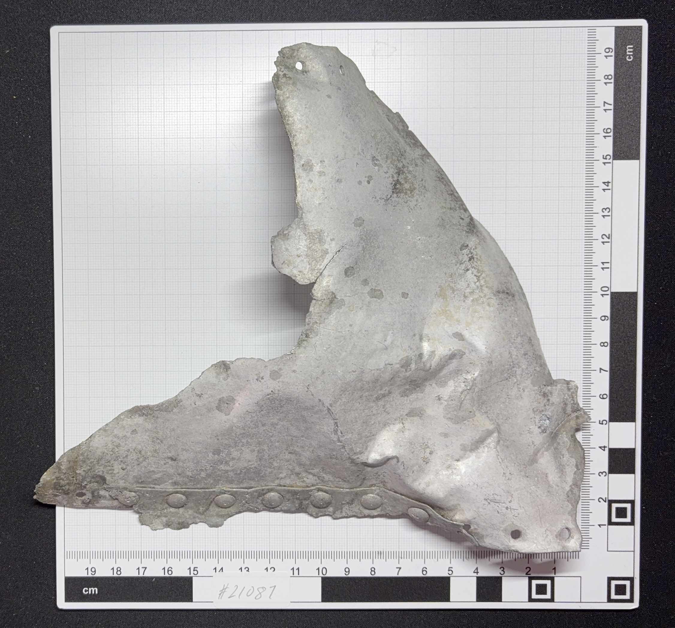 Unlackiertes Aluminium-Teil