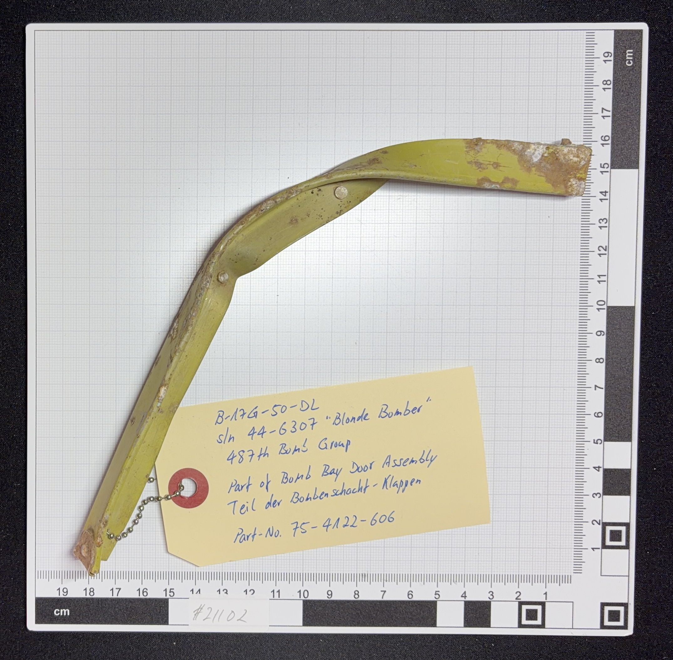 Strebe der Bombenschachtklappen